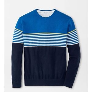 Crew in Nautilus Blue Multi by Peter Millar